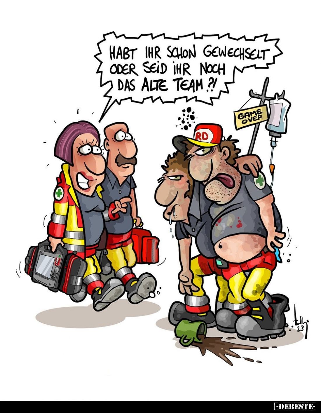 Habt ihr schon gewechselt oder seid ihr noch das alte Team?!