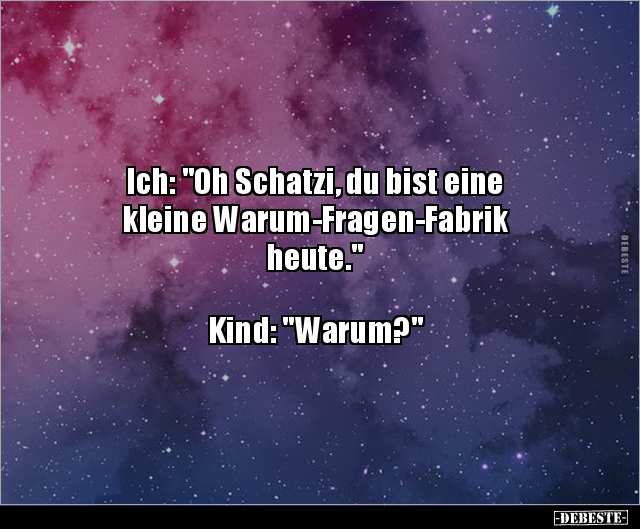 Ich: "Oh Schatzi, du bist eine kleine.." - Lustige Bilder | DEBESTE.de