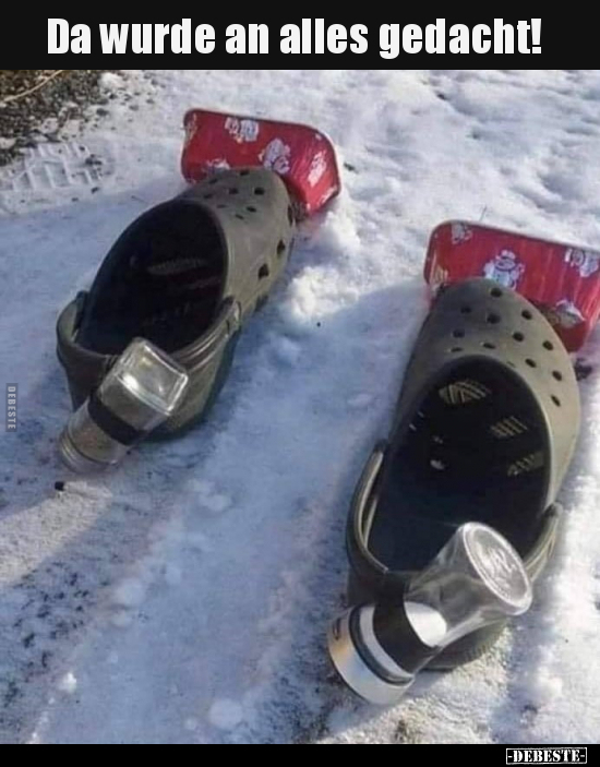 Da wurde an alles gedacht!..