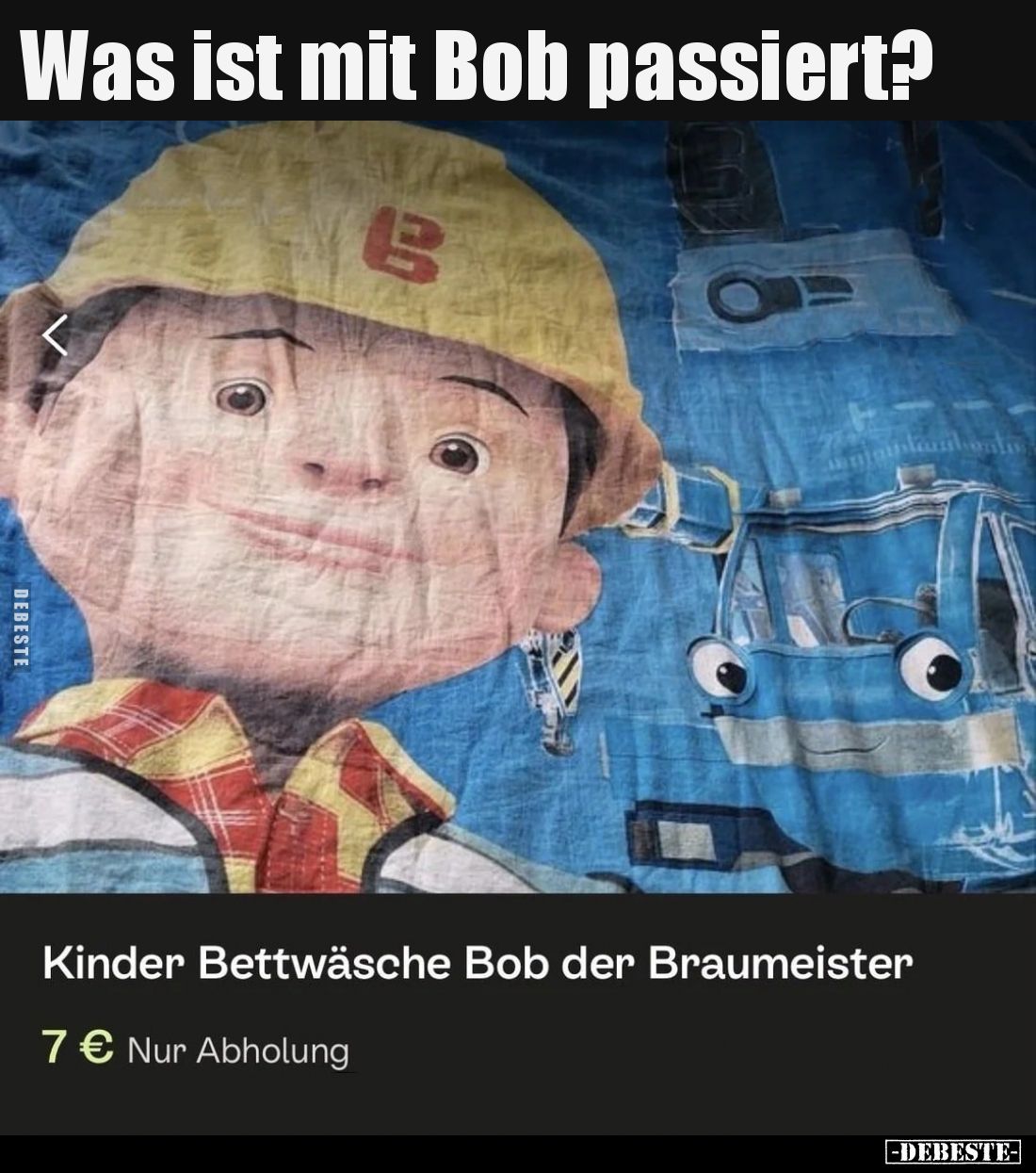 Was ist mit Bob passiert?.. - Lustige Bilder | DEBESTE.de