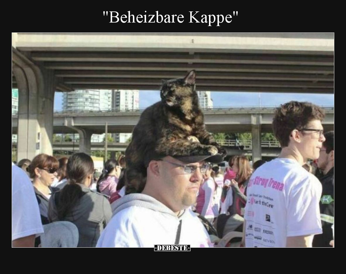 Beheizbare Kappe