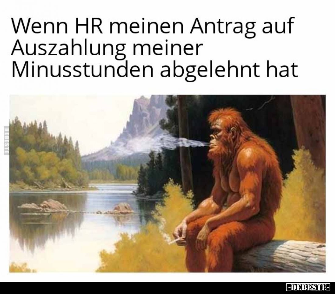 Wenn HR meinen Antrag auf Auszahlung meiner Minusstunden abgelehnt hat