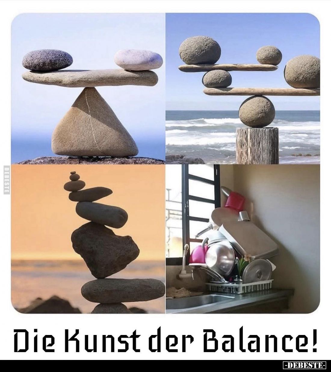 Die Kunst der Balance!