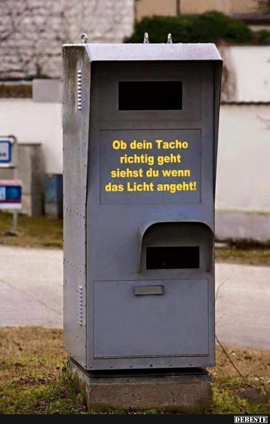 Ob dein Tacho richtig geht siehst du wenn das Light angeht! - Lustige Bilder | DEBESTE.de