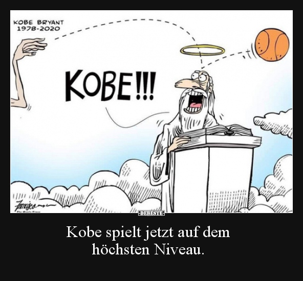 Kobe spielt jetzt auf dem höchsten Niveau...