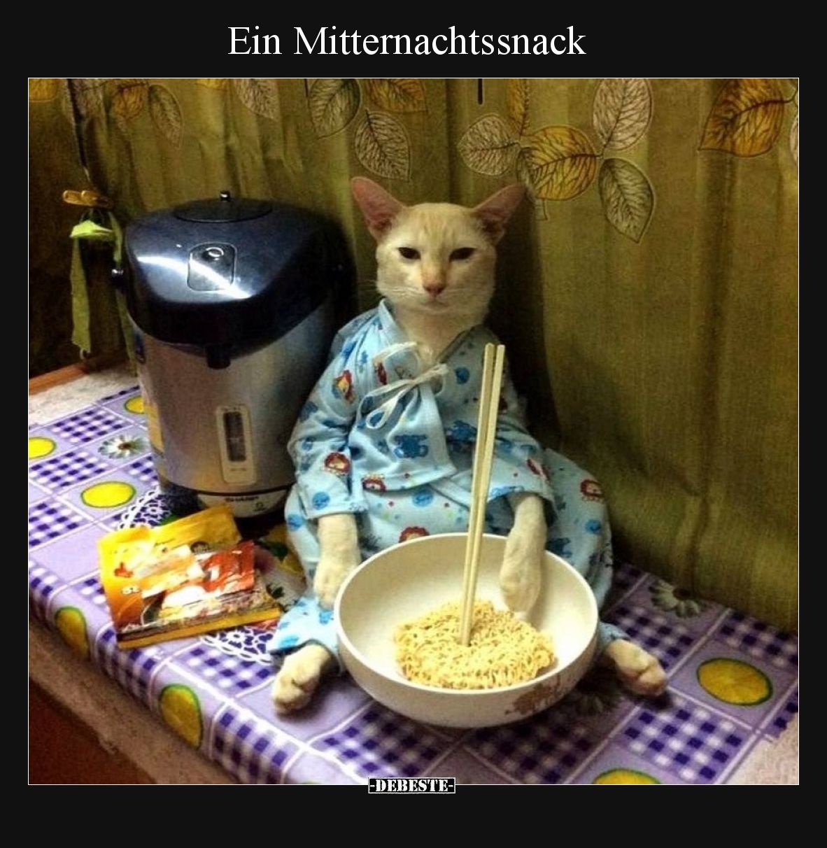 Ein Mitternachtssnack