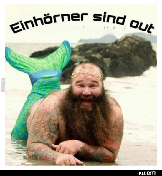 Einhörner sind out