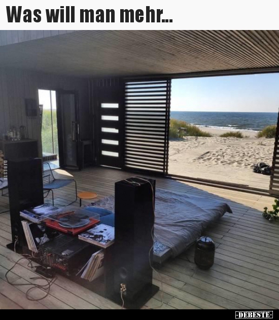 Was will man mehr...