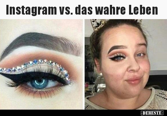 Instagram vs. das wahre Leben.. - Lustige Bilder | DEBESTE.de
