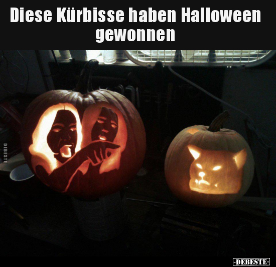 Diese Kürbisse haben Halloween gewonnen.. - Lustige Bilder | DEBESTE.de