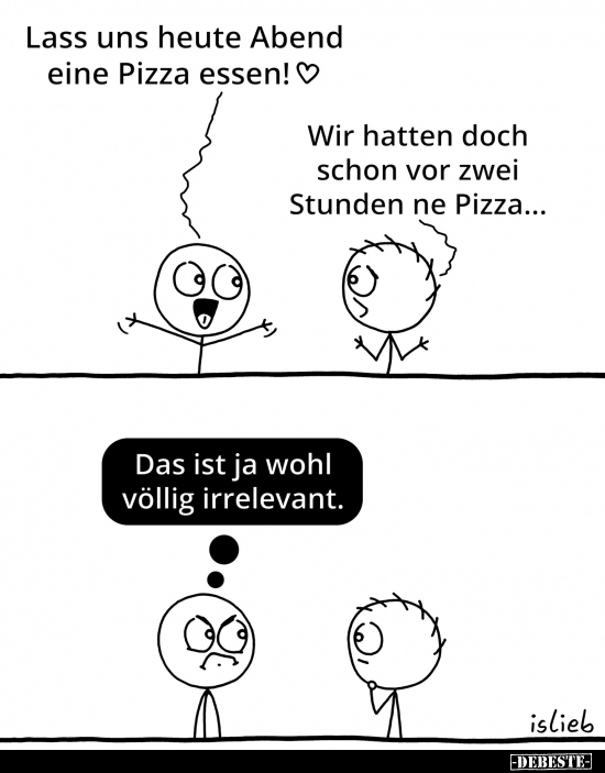 Heute, Abend, Pizza, Pizza Essen, Essen, Doch