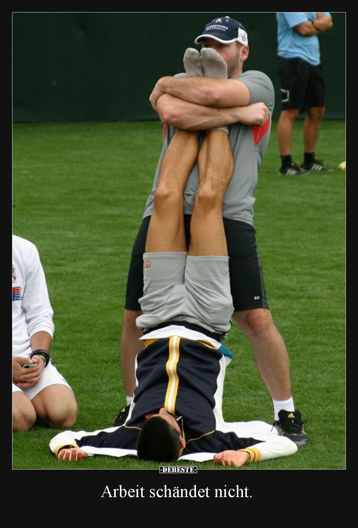 Arbeit schändet nicht.