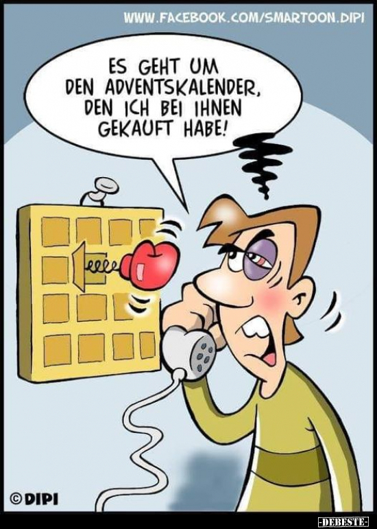Es geht um den Adventskalender.. - Lustige Bilder | DEBESTE.de
