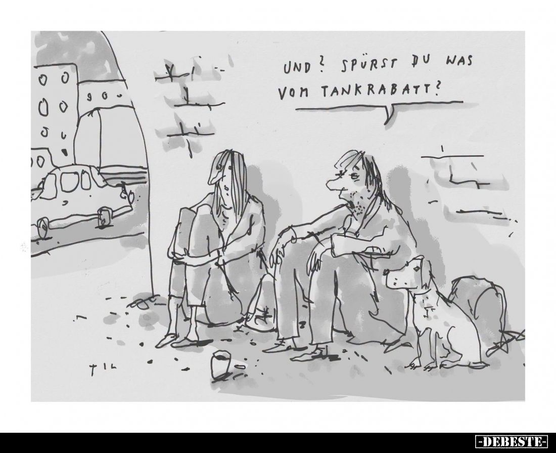 Und? Spürst du was vom Tankrabatt?