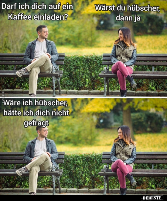 Darf ich dich auf ein Kaffee einladen?.. - Lustige Bilder | DEBESTE.de