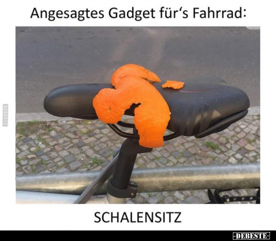 Angesagtes Gadget für's Fahrrad:.. - Lustige Bilder | DEBESTE.de
