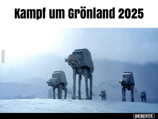 Kampf um Grönland 2025... - Lustige Bilder | DEBESTE.de