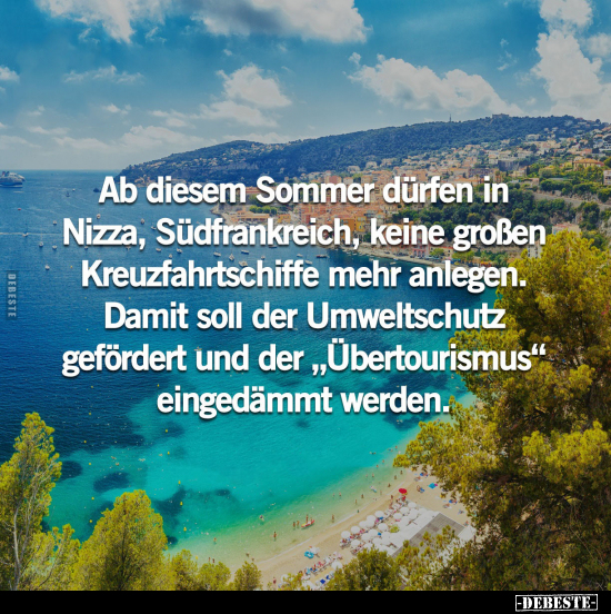 Sommer, Umweltschutz