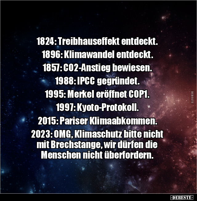 1824: Treibhauseffekt entdeckt.. - Lustige Bilder | DEBESTE.de
