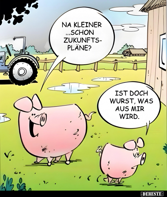 Na kleiner... schon Zukunftspläne?.. - Lustige Bilder | DEBESTE.de