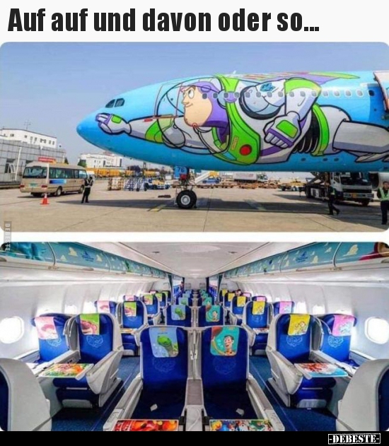 Auf auf und davon oder so...