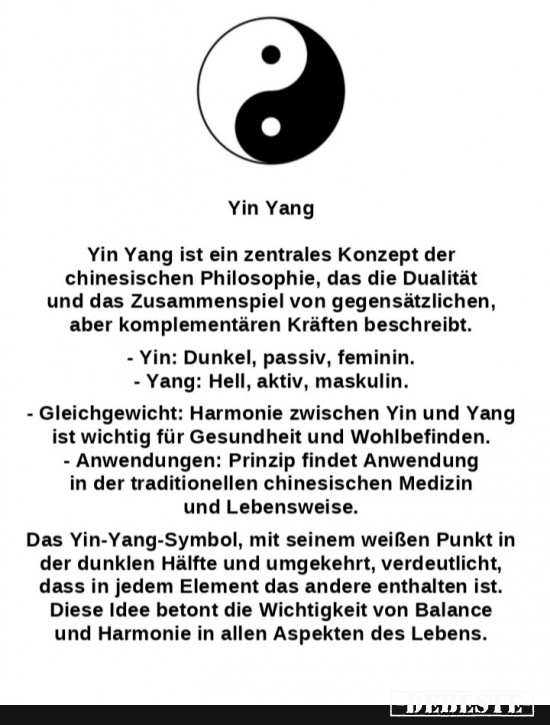Yin Yang - Lustige Bilder | DEBESTE.de