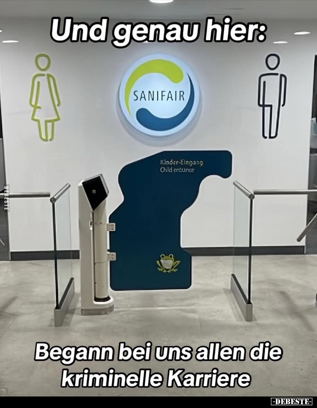 Und genau hier: Begann bei uns allen... - Lustige Bilder | DEBESTE.de