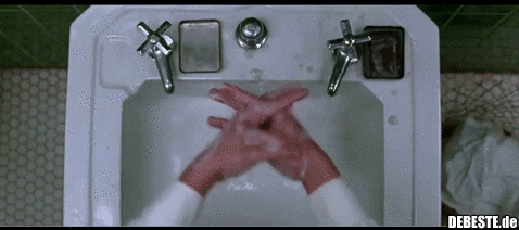 Richtig Hände waschen..