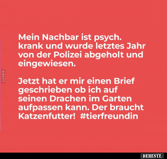 Krank, Polizei, Drachen, Garten