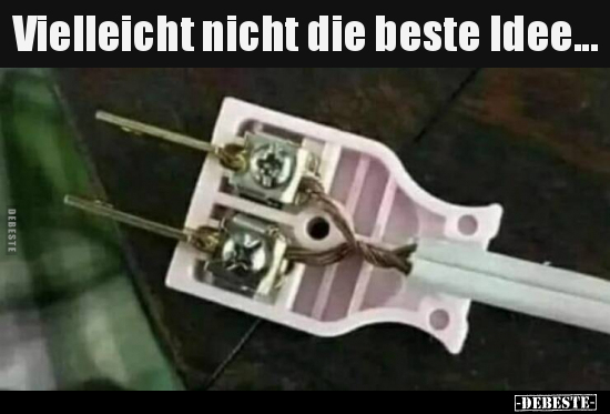 Vielleicht nicht die beste Idee... - Lustige Bilder | DEBESTE.de