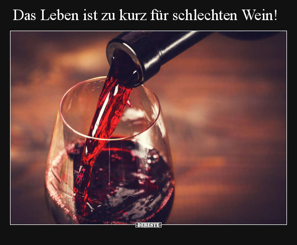 Leben, Wein