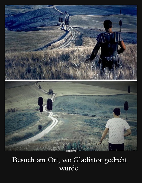 Besuch am Ort, wo Gladiator gedreht wurde... - Lustige Bilder | DEBESTE.de