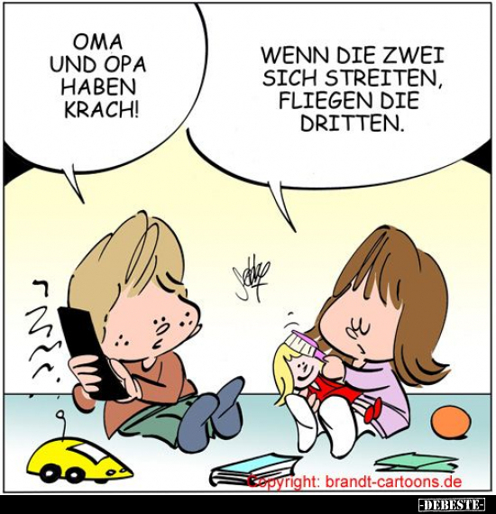 Oma und Opa haben Krach!.. - Lustige Bilder | DEBESTE.de