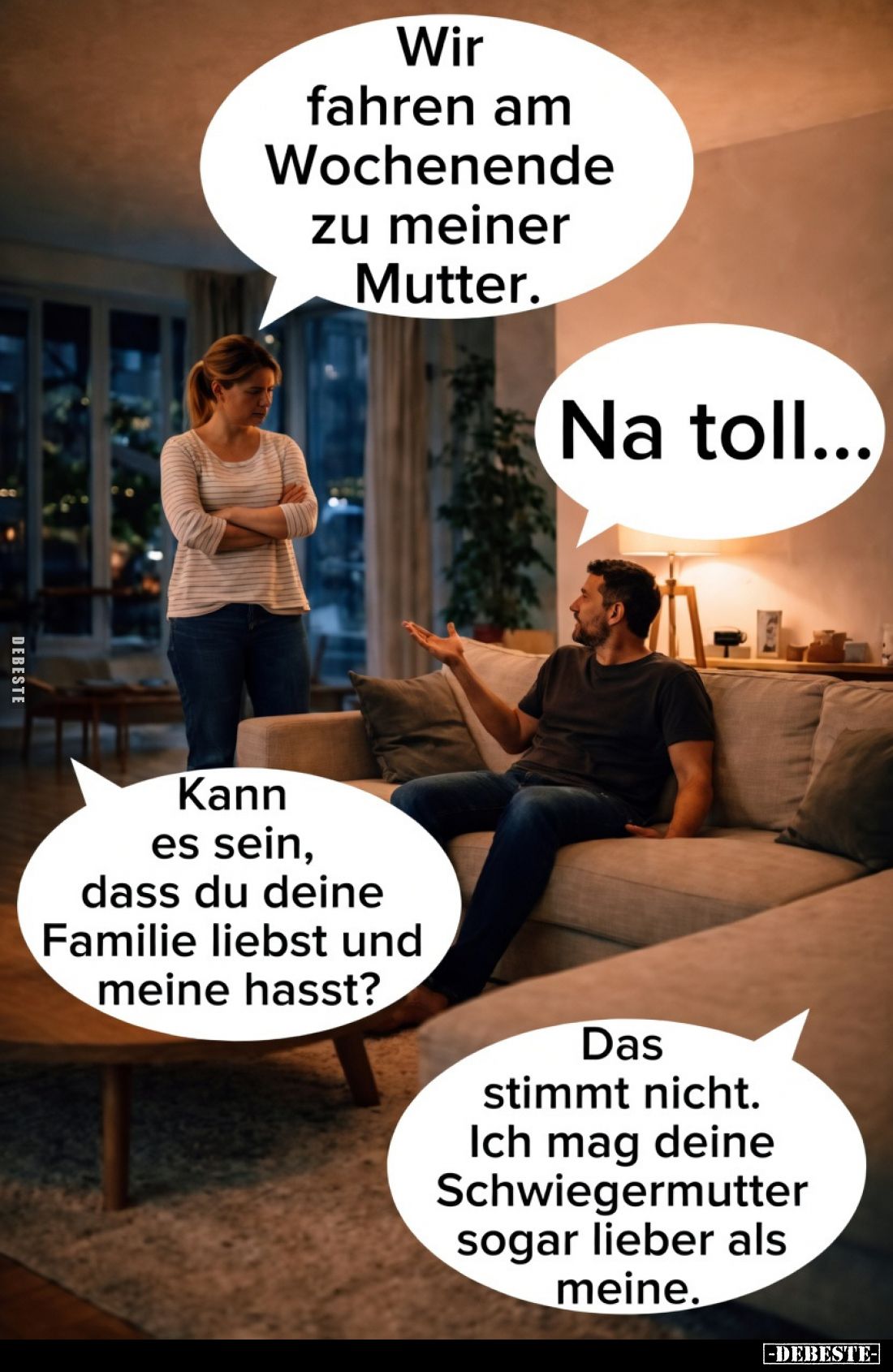 Wir fahren am Wochenende zu meiner Mutter... - Lustige Bilder | DEBESTE.de