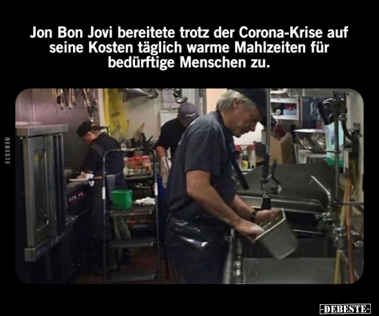 Jon Bon Jovi bereitete trotz der Corona-Krise auf seine.. - Lustige Bilder | DEBESTE.de