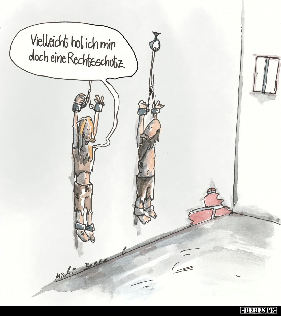 Vielleicht hol ich mir doch eine Rechtsschutz.