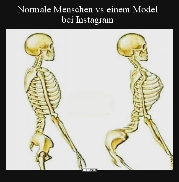 Normale Menschen vs einem Model bei Instagram.. - Lustige Bilder | DEBESTE.de