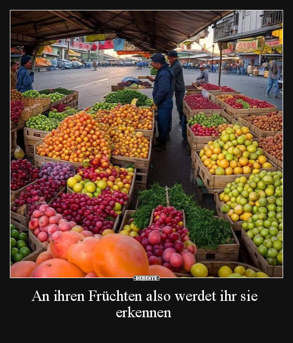 An ihren Früchten also werdet ihr sie erkennen.. - Lustige Bilder | DEBESTE.de