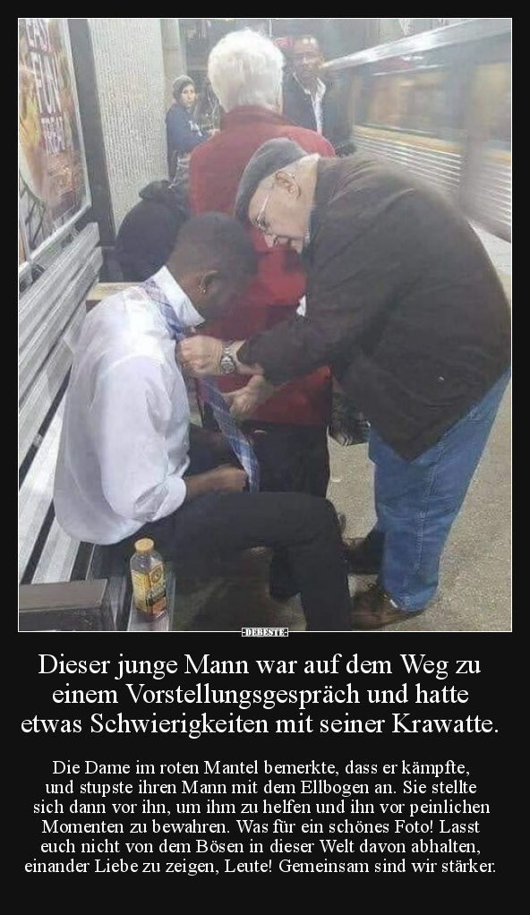 Dieser junge Mann war auf dem Weg.. - Lustige Bilder | DEBESTE.de