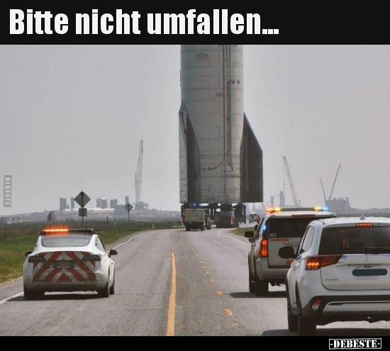 Bitte nicht umfallen... - Lustige Bilder | DEBESTE.de