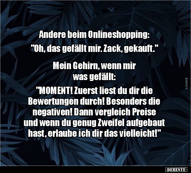 Andere beim Onlineshopping: "Oh, das gefällt mir. Zack.." - Lustige Bilder | DEBESTE.de