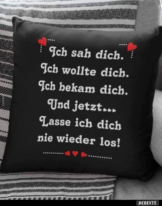 Ich sah dich.
Ich wollte dich.
Ich bekam dich. Und jetzt... Lasse ich dich nie wieder los!