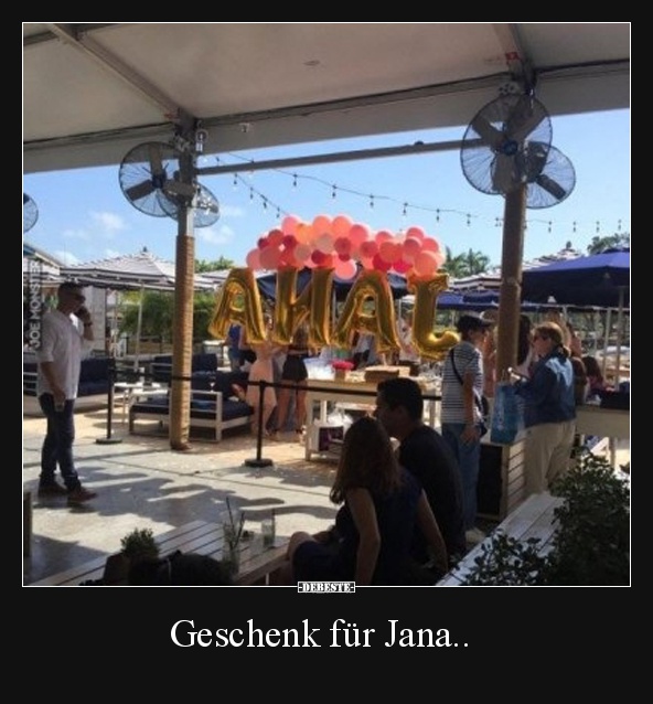 Geschenk für Jana.. - Lustige Bilder | DEBESTE.de