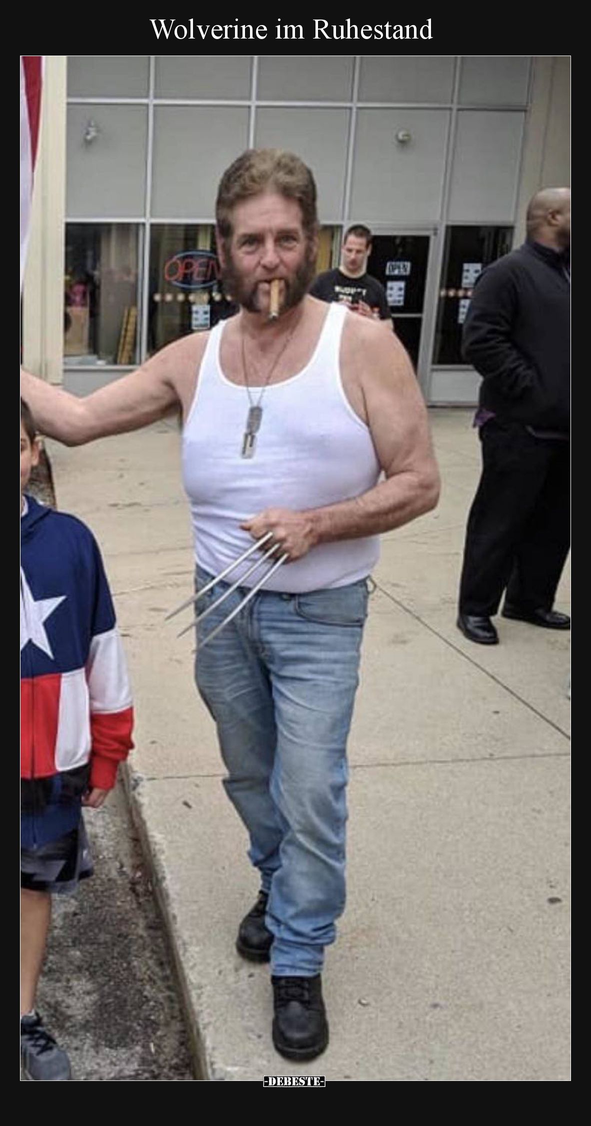 Wolverine im Ruhestand