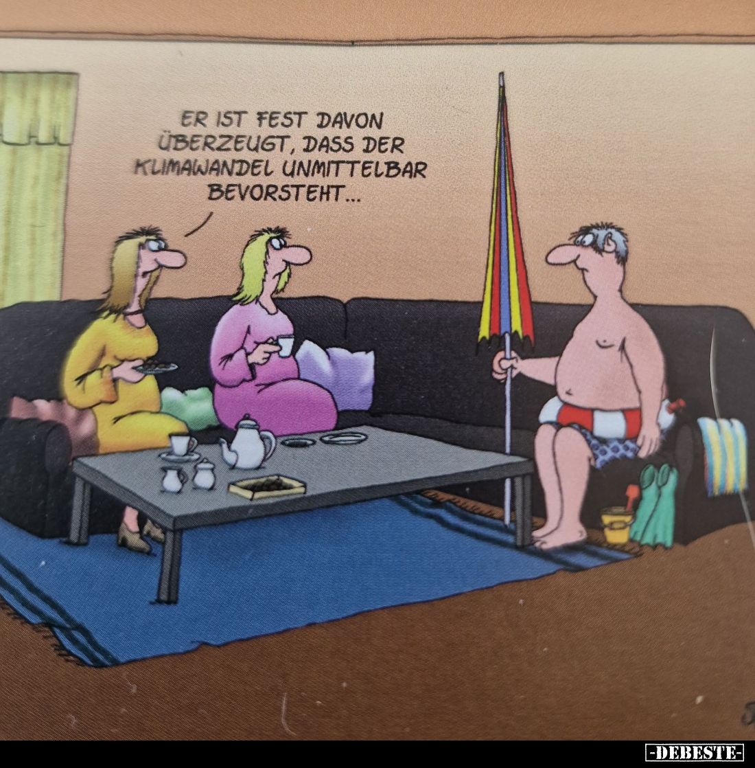 Er ist fest davon überzeugt... - Lustige Bilder | DEBESTE.de