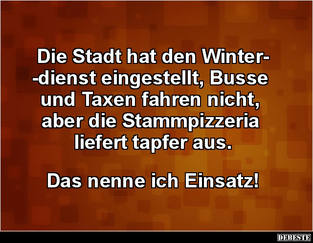 Die Stadt hat den Winterdienst eingestellt.. - Lustige Bilder | DEBESTE.de