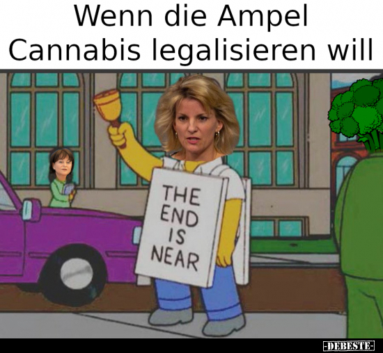 Wenn die Ampel Cannabis legalisieren will.. - Lustige Bilder | DEBESTE.de