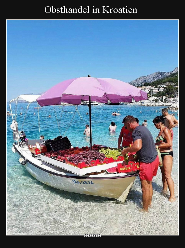 Obsthandel in Kroatien.. - Lustige Bilder | DEBESTE.de