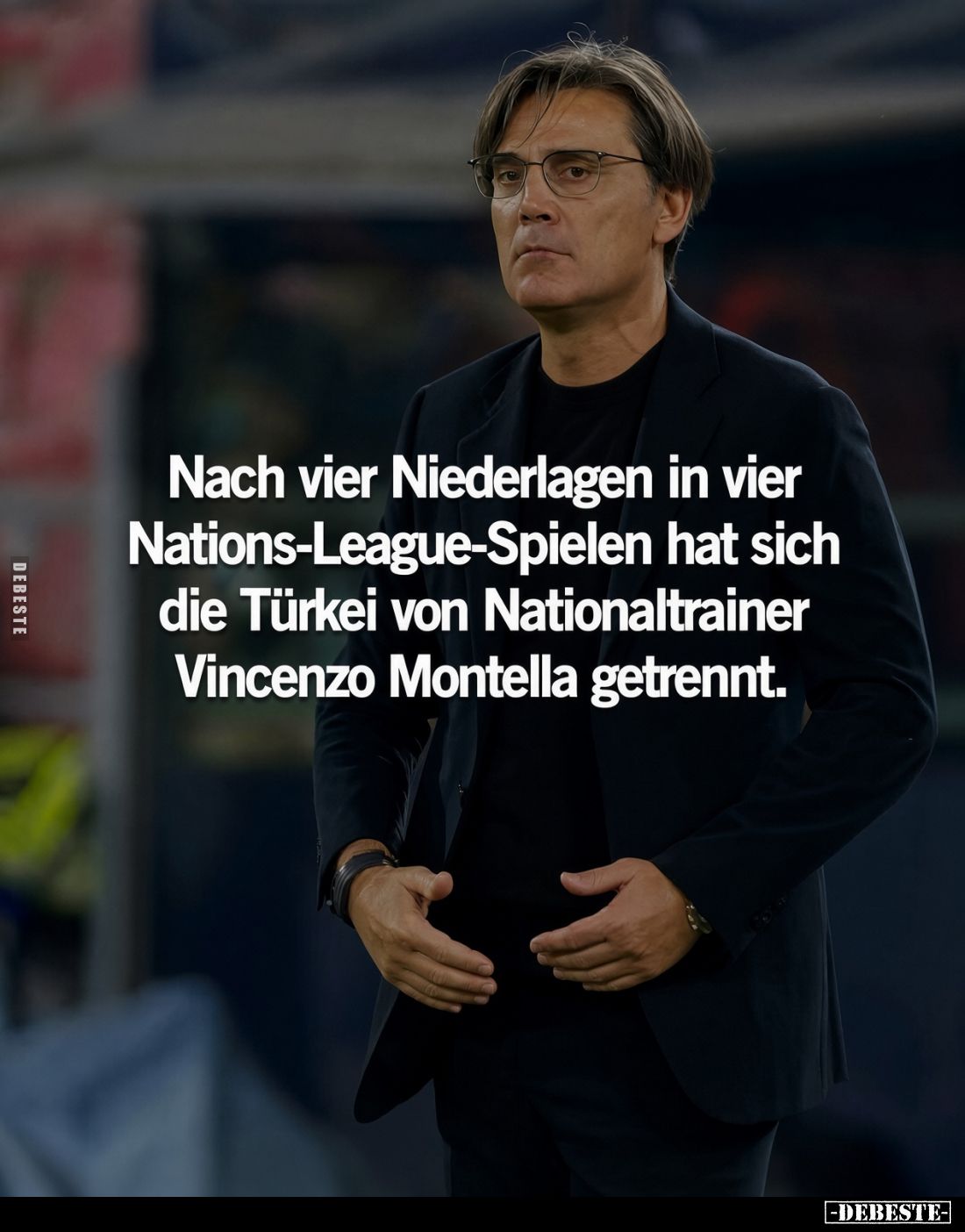 Nach vier Niederlagen in vier Nations-League-Spielen hat sich die Türkei von Nationaltrainer Vincenzo Montella getrennt.