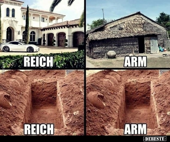 Reich vs Arm.